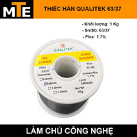 Thiếc hàn Qualitek 63/37 0.8mm trọng lượng 1kg