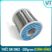 Thiếc Hàn Xịn Không Chì SN63 cuộn 500G đủ kích thước sợi 0.6, 0.8, 1.0 (Thiếc Hãng SYNHONTY SOLDER)