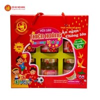Thiên Hoàng Yummy Kid 20% tổ yến sào cao cấp cho bé yêu - VỊ DÂU (6 lọ x 70ml)