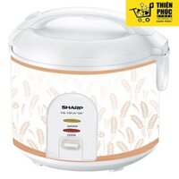 Thiên Phúc Store - Nồi Cơm Điện Nắp Gài Sharp KS-18TJVGR (1.8L) - Hàng Chính Hãng