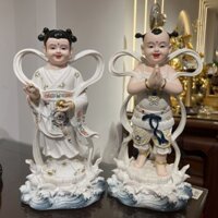 Thiện Tài Hán Bạch Tử Tượng Phật Long Kim Đồng Ngọc Nữ Phong thủy thờ tượng