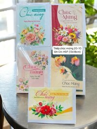 Thiệp chúc mừng 20-10 lớn CA-HGP (13x18cm)