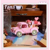 Thiệp Chúc Mừng Sinh Nhật 3d Ba Chiều Thiết Kế Cảm Giác Chất Lượng Cao ins Niche