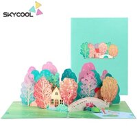 Thiệp Chúc Mừng Sinh Nhật 3d Sáng Tạo Thẻ