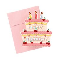 Thiệp Chúc Mừng Sinh Nhật ARTBOX Hàn Quốc Hình Bánh Kem Ba Chiều Cổ Điển Xinh Xắn