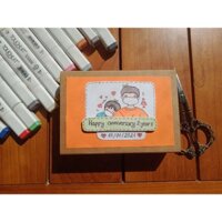 Thiệp hộp diêm theo yêu cầu