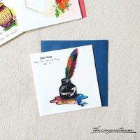 Thiệp quilling 20/11 - Mẫu 8