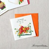 Thiệp quilling 20/11 - Mẫu 9