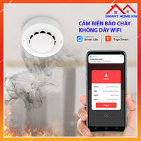 Thiết bị báo cháy đầu báo khói không dây thông minh wifi