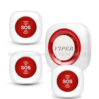 Thiết bị báo khẩn cấp cho người già qua điện thoại bộ 1 chuông báo kết hợp 3 nút ấn Viper SM-03