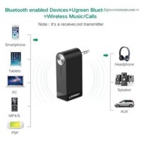 Thiết bị Bluetooth chuyển đổi âm thanh Receiver Aux 3,5 mm stereo Ugreen Chính Hãng