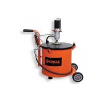 Thiết bị bơm mỡ bằng khí nén có bình 30kg Groz BGRP 30