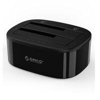 Thiết bị cắm ổ cứng DOCKING ORICO 6228US3-C-BK, sao chép 2 ổ cứng không cần máy tính