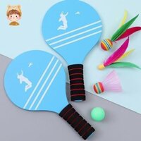 Thiết Bị Cắm Trại Bộ Cầu Lông Vợt Cầu Lông Sân Bãi Cỏ Trò Chơi Vợt Bằng Gỗ YKD0377