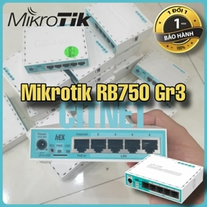 Thiết bị cân bằng tải Mikrotik RB750Gr3