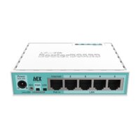 Thiết bị cân bằng tải Mikrotik RB750GR3 (5-Port Gigabit, Max 4xWAN Port, Khe microSD, 100 User)