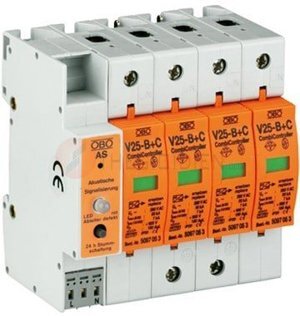 Thiết bị cắt lọc sét 3 pha V25-B+C 3