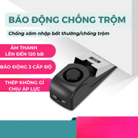 Thiết bị chặn cửa báo động chống trộm chuông kêu to - Thiết bị chống trộm chặn cửa cho gia đình