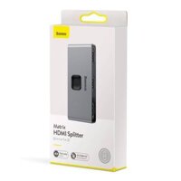 Thiết bị chia cổng HDMI 2 chiều Baseus Matrix HDMI Switcher CAHUB-BC0G
