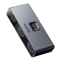 Thiết bị chia cổng HDMI 2 chiều Baseus Matrix HDMI Splitter (2 Devices to 1 Screen or 1 Device to 2 Screen, Support 4K30Hz/ 4k60Hz)