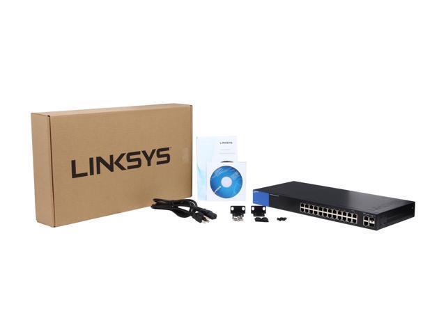Thiết bị chia mạng Linksys LGS326 - Smart Gigabit Switch