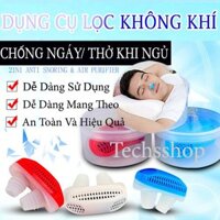 Thiết bị chống ngáy ngủ 2in1 - Dụng cụ chống ngáy ngủ và lọc không khí tiện lợi
