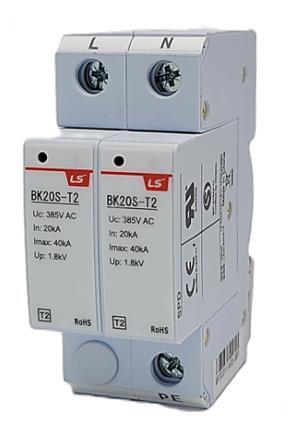 Thiết bị chống sét LS BK20S-T2 2P
