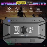 Thiết bị chuyển đổi chuột và bàn phím Bluetooth 5.0 chơi game PUBG chất lượng cao cho IOS Android