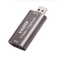 Thiết bị Chuyển đổi HDMI - USB ( HDMI video capture ) Lưu hình ảnh từ máy quay, máy ảnh vào máy tính