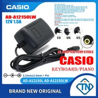 Thiết Bị Chuyển Đổi Nguồn Điện 12V 1.5A AC / DC AD-A12150LW Cho Bàn Phím Kỹ Thuật Số Casio CDP-S90 CDP-S110 BK / WE CDP-S350 CDP-S360