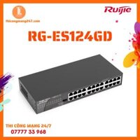 THIẾT BỊ CHUYỂN MẠCH SWITCH 24-Port 10/100/1000 MBPS RUIJIE RG-ES124GD