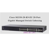 Thiết bị chuyển mạch Switch CISCO SG350-28SFP-K9-EU