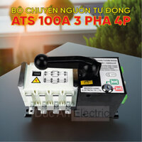 Thiết bị chuyển nguồn tự động ATS 100A 3 pha 4P LWS1-100GA/4P chuẩn công nghiệp cung cấp nguồn điện ổn định & liên tục
