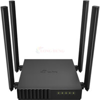 Thiết bị định tuyến mạng không dây TP-Link Router Wifi 5 AC1200 Archer C54 - Black