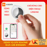 Thiết bị định vị GPS chống thất lạc Xiaomi Ran Air RW04MN, ko dùng sim, chống nước IP65, tặng dây đeo