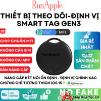 Thiết bị định vị GPS định vị chính xác trẻ em thú cưng Ôto Xe máy Smart Tag IP iOS Find My App