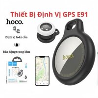 Thiết bị định vị GPS Hoco E91 giúp theo dõi ô tô xe máy trẻ em chống thất lạc đồ trên App Find My Iphone/ Ipad