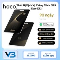 Thiết Bị Định Vị GPS Hoco E92 Đinh vị Toàn Cầu, Tìm Chìa Khóa Theo Dõi Ô Tô, Xe Máy, Thú Cưng Chống Thất Lạc