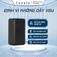 Thiết bị định vị gps Luvalo V6U không dây định vị xe máy ô tô thú cưng nghe gọi trẻ em