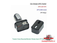 Thiết bị định vị nghe lén ngụy trang tẩu sạc ô tô S6