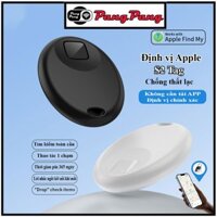 Thiết bị định vị toàn cầu GPS S2 Tag dành cho Apple Find My tìm đồ vật, thú cưng, chìa khoá