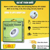 Thiết bị định vị xe máy, oto GPS Droptag Remax RT G2303 định vị toàn câu nhanh gọn nhẹ