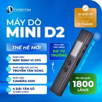 Thiết Bị Dò D2 Doscom Chuyên Phát Hiện Camera Ẩn, Máy Ghi Âm, Máy Định Vị GPS... Độ Nhạy Cao