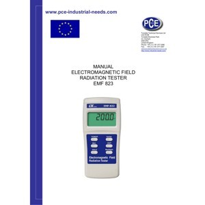 Thiết bị đo điện từ trường PCE-EMF-823