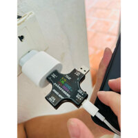 Thiết bị đo dòng, điện áp USB Tester Juwei J7-C Cổng USB,Type C, màn hình màu