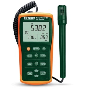 Thiết bị đo khí CO2, nhiệt độ, độ ẩm Extech EA80