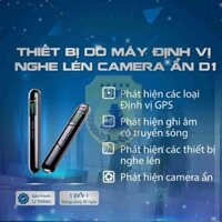 Thiết bị dò máy nghe lén, định vị, rệp, camera ẩn D1