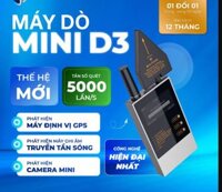 Thiết bị dò máy nghe lén, định vị, rệp, camera ẩn D3
