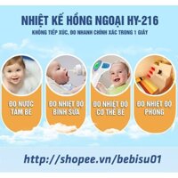 Thiết Bị Đo Nhiệt Độ Hồng Ngoại Cảm Ứng Nhiệt HY-219 Chính Hãng, BH 12 Tháng 4 Chức Năng sịn hot cực kì ưa chuộng