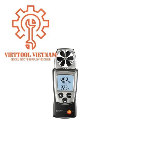 Thiết bị đo tốc độ gió, nhiệt độ, độ ẩm Testo 410-2